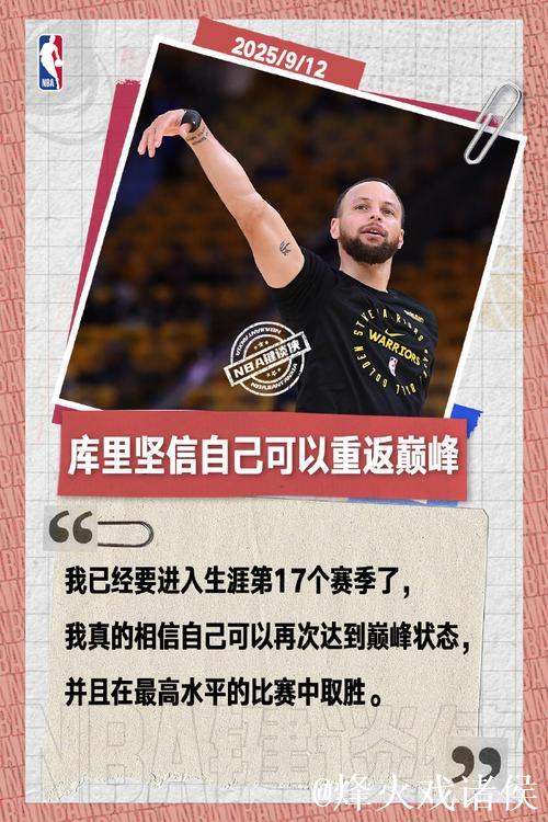 库里：我们需要每个人的贡献，上场球员都要带着信心去比赛