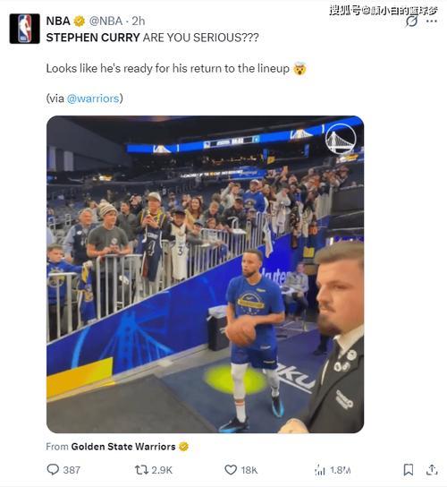 伤停16天复出就轰39+6三分！库里末节14分尽力局 勇士太需要交易